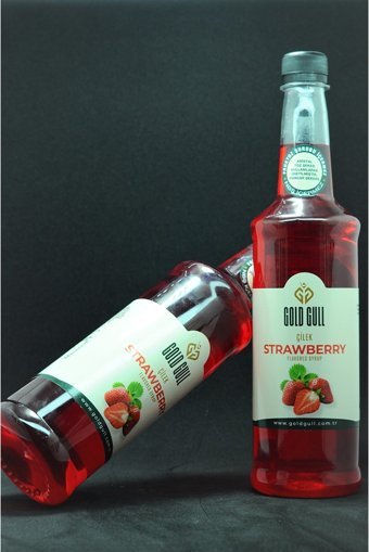 Gold Gull Çilek Lime Aromalı Kahve Şurubu 2x700 ml
