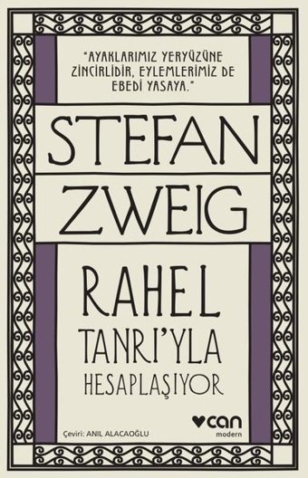 Rahel Tanrıyla Hesaplaşıyor Stefan Zweig Can Yayınları