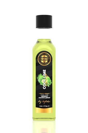 By Tüfekçi Cool Lime Aromalı Kahve Şurubu 60 ml