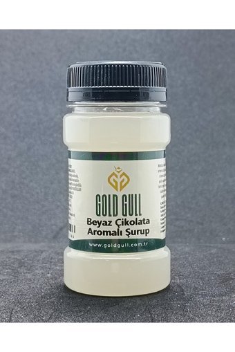 Gold Gull Çikolata Beyaz Çikolata Fındık Karamel Çilek Muz Hindistan Cevizi Vanilya Ananas Kavun Lime Nar Aromalı Kahve Şurubu 12x80 ml