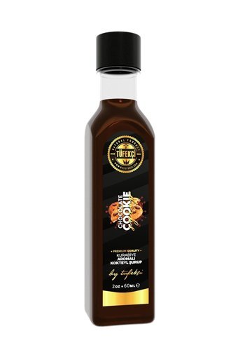 By Tüfekçi Çikolata Kurabiye Aromalı Kahve Şurubu 60 ml