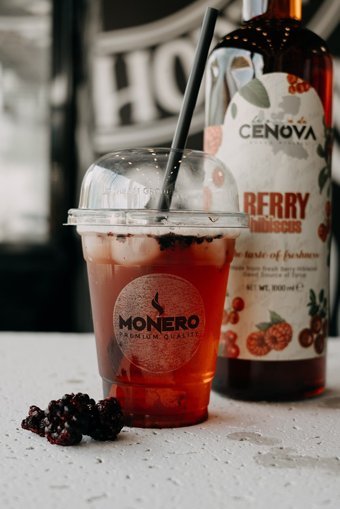 Cenova Berry Hibiscus Aromalı Kahve Şurubu 1 lt