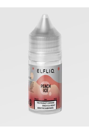 Elfliq Şeftali Buzlu Aromalı Kahve Şurubu 30 ml