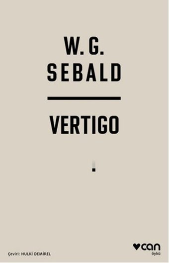 Vertigo W. G. Sebald Can Yayınları