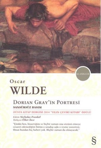 Dorian Gray'ın Portresi - Sansürsüz Basım Oscar Wilde Everest Yayınları