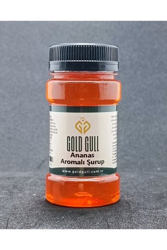 Gold Gull Lime Kavun Muz Çilek Ananas Aromalı Kahve Şurubu 5x80 ml