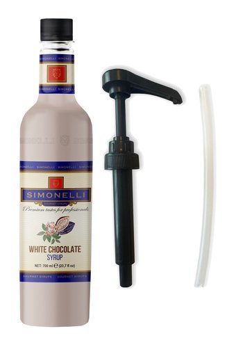 Simonelli Beyaz Çikolata Aromalı Kahve Şurubu 700 ml