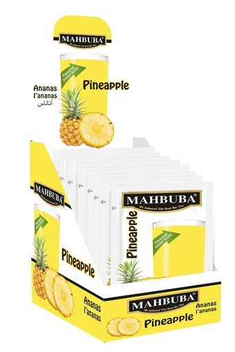 Mahbuba Ananas Aromalı İçecek Tozu 9 gr 24'lü