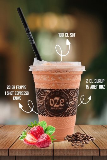 Oze Çilek-Çikolata-Mango Aromalı Toz Frappe 250 gr 3'lü