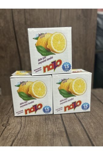 Nazo Limon Aromalı İçecek Tozu 9 gr 3x24'lü