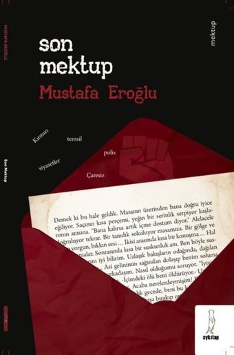 Son Mektup Mustafa Eroğlu ŞYK Kitap