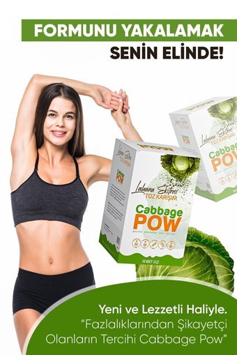 Cabbage Pow Lahana Aromalı Toz Çay 8 gr 20'li
