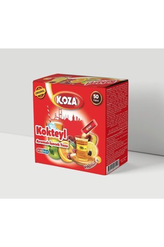 Koza Karışık Meyve Aromalı İçecek Tozu 1500 gr 50'li