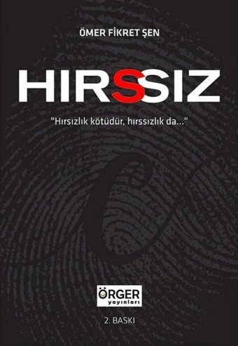 Hırssız Ömer Fikret Şen Örger Yayınları