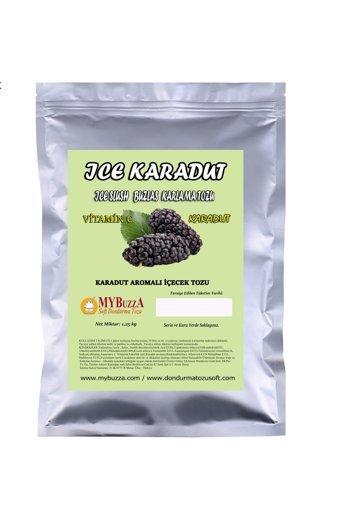 Mybuzza Karadut Aromalı İçecek Tozu 1250 gr