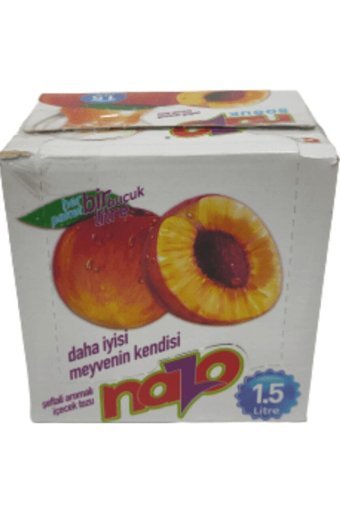Nazo Şeftali Aromalı İçecek Tozu 9 gr 24'lü