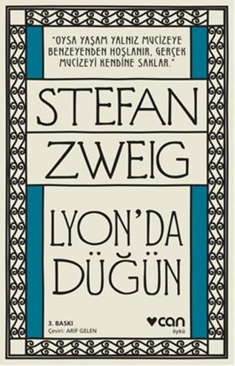 Lyon'da Düğün Stefan Zweig Can Yayınları