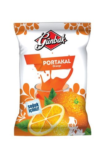 Günbak Portakal Aromalı İçecek Tozu 450 gr