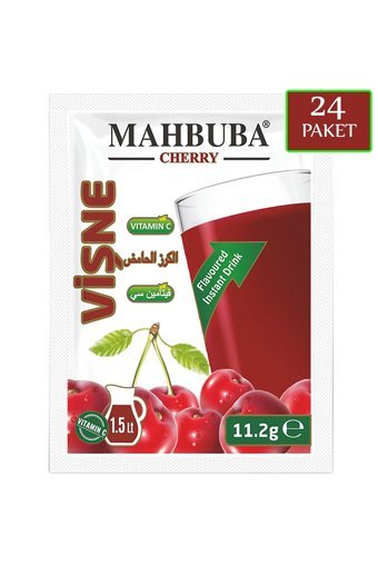 Mahbuba Vişne Aromalı İçecek Tozu 11.2 gr 24'lü