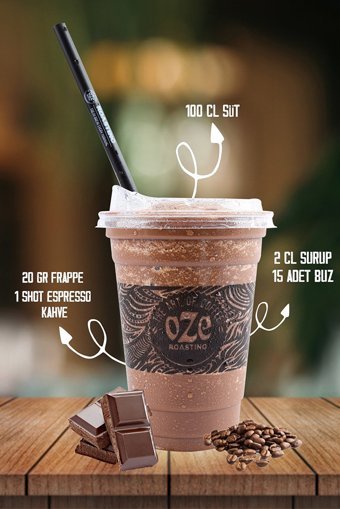 Oze Vanilya-Mokka-Mango-Karamel-Çilek-Çikolata Aromalı Toz Frappe 250 gr 6'lı