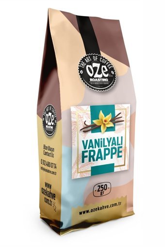 Oze Vanilya-Mokka-Mango-Karamel-Çilek-Çikolata Aromalı Toz Frappe 250 gr 6'lı