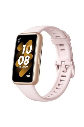 Huawei Band 7 Adımsayar Su Geçirmez Android-iOS Dokunmatik Akıllı Bileklik Pembe