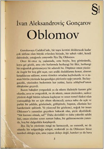 Oblomov İvan Aleksandroviç Gonçarov Everest Yayınları