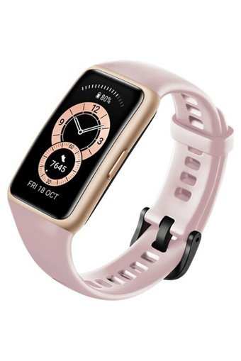 Huawei Band 6 Adımsayar Su Geçirmez Android Dokunmatik Akıllı Bileklik Pembe