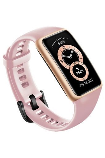 Huawei Band 6 Adımsayar Su Geçirmez Android Dokunmatik Akıllı Bileklik Pembe