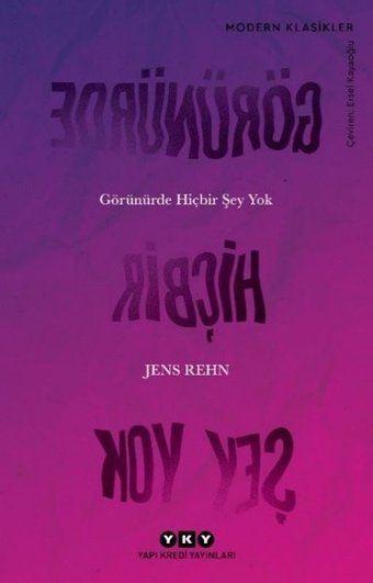 Görünürde Hiçbir Şey Yok Jens Rehn Yapı Kredi Yayınları