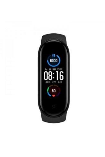 Xiaomi Mi Band 5 Adımsayar Su Geçirmez Android-iOS Dokunmatik Akıllı Bileklik Siyah
