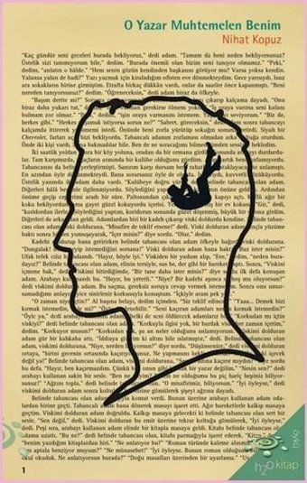O Yazar Muhtemelen Benim Nihat Kopuz h2o Kitap