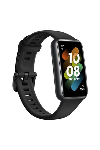 Huawei Band 7 Adımsayar Su Geçirmez Android-iOS Dokunmatik Akıllı Bileklik Siyah