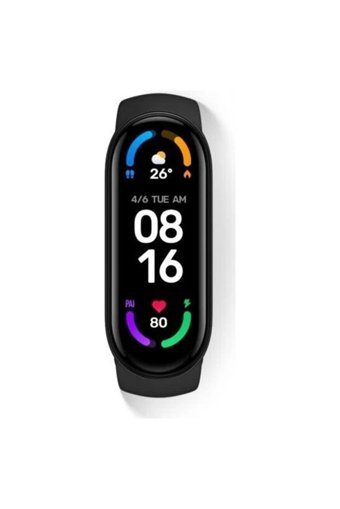 Tekno Türk M6 Adımsayar Su Geçirmez Android-iOS Dokunmatik Akıllı Bileklik Siyah