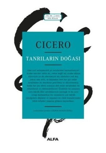 Tanrıların Doğası Cicero Alfa Yayıncılık