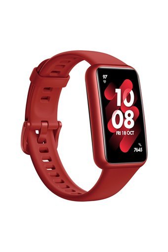 Huawei Band 7 Adımsayar Su Geçirmez Android-iOS Dokunmatik Akıllı Bileklik Kırmızı
