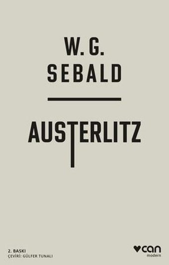 Austerlitz W. G. Sebald Can Yayınları