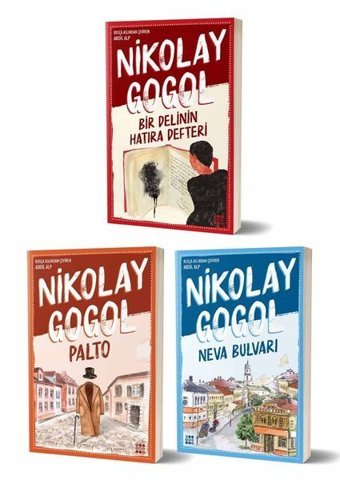 Nikolay Gogol Seti - 3 Kitap Takım Lev Nikolayeviç Tolstoy Dokuz Yayınları