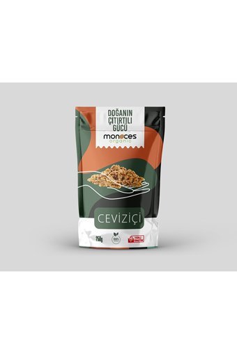 Monoces Organıc Organik Kelebek Ceviz İçi 250 gr