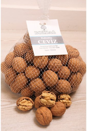 Bozdağ Organik Tane Kabuklu Ceviz 2 kg