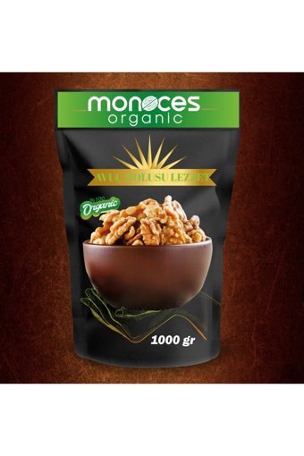 Monoces Organıc Organik Kelebek Ceviz İçi 1 kg