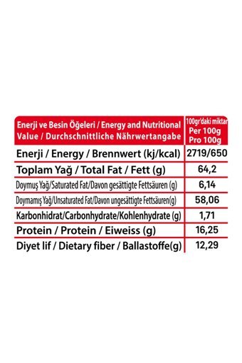 Papağan Kuruyemiş Organik Kelebek Ceviz İçi 1 kg
