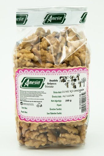 Amesia Organik Kelebek Ceviz İçi 250 gr