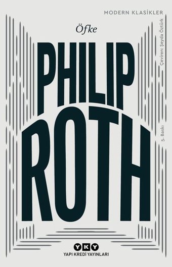 Öfke Philip Roth Yapı Kredi Yayınları