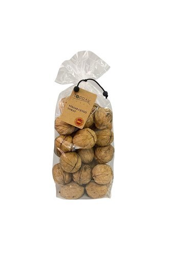 Toprak Doğal Organik Tane Kabuklu Ceviz 350 gr