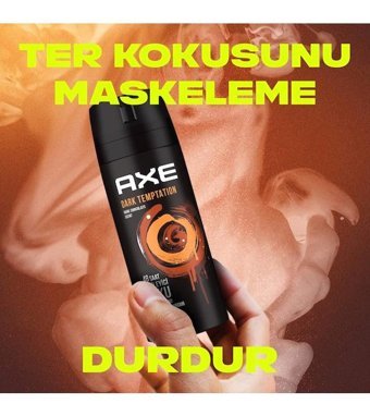 Axe Dark Temptatıon Sprey Erkek Deodorant 3x150 ml