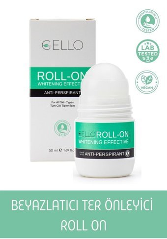 Gello Ter Önleyici Roll-On Unisex Deodorant 50 ml