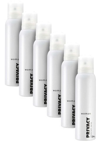 Privacy Sprey Kadın Deodorant 6x150 ml