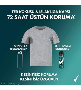 Rexona Mint Fresh Erkek Deodorant 3x150 ml