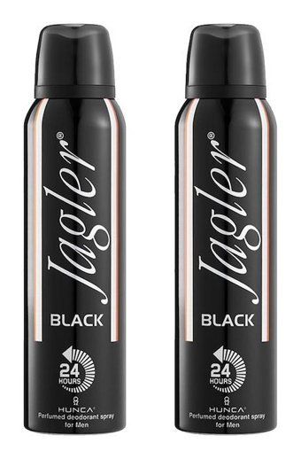 Jagler Black Roll-On Erkek Deodorant 2x150 ml